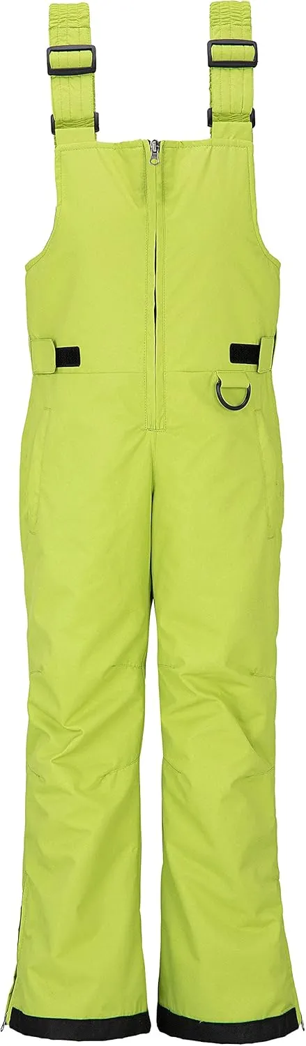 Wantdo Boy's Waterproof Ski Bibs Warm Snow Pants Snowboarding Overall Insulated Outdoor Jumpsuit