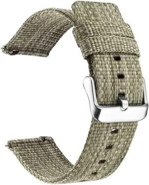 Watch Strap 22mm 20mm Nylon Watch Strap 22mm Quick Release Watchband 18mm 20mm(Gray,24mm)