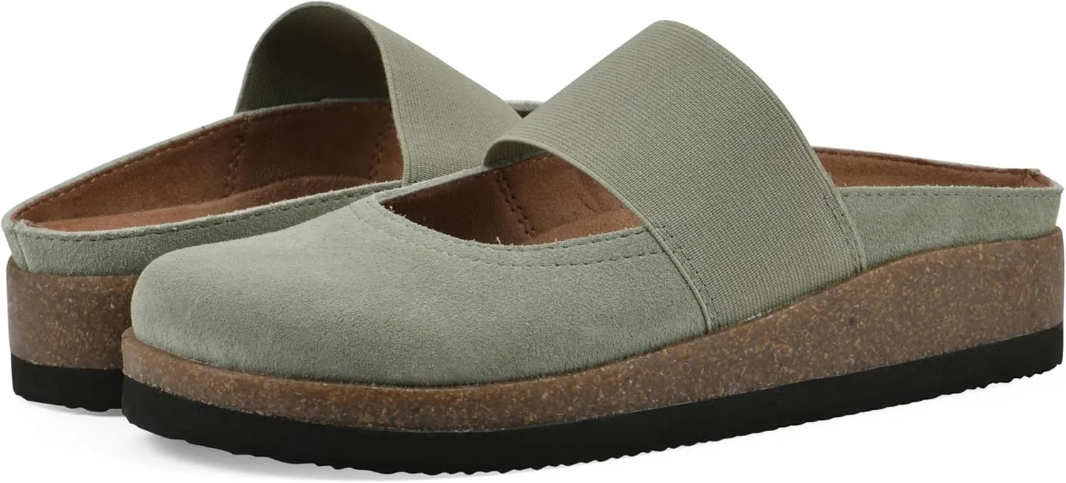WHITE MOUNTAIN Women's Bassi Keyhole Signature Comfort-Molded Footbed Mule