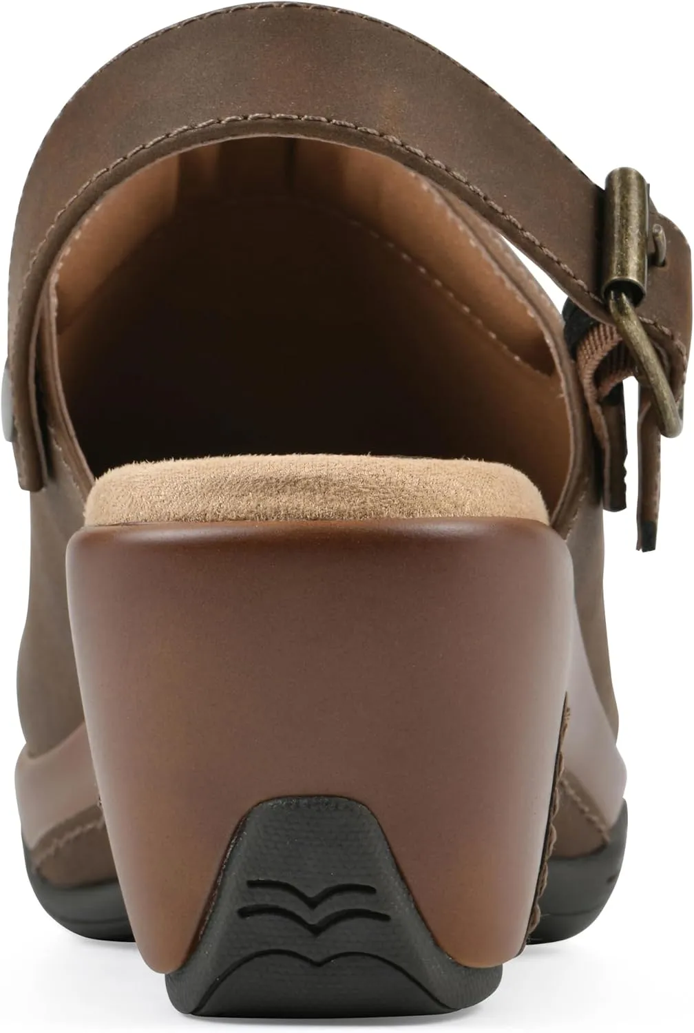 WHITE MOUNTAIN Women's Viewable Heeled Clog