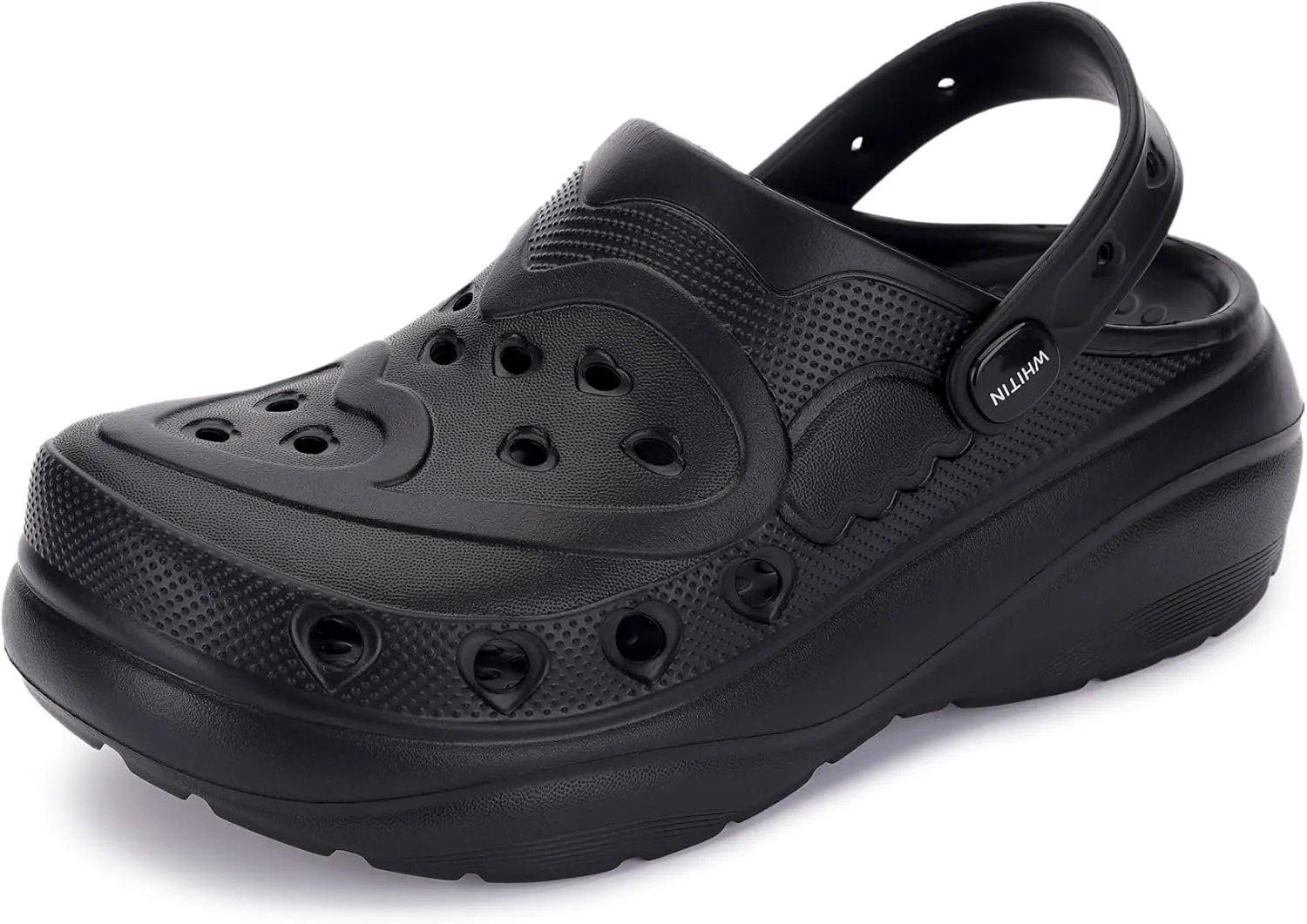 WHITIN Clogs for Women | Thick Sole Cushioned Garden Shoes