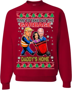 wild custom apparel Donald Trump Make Christmas Great Again Ugly Funny Christmas Sweater Sweatshirt