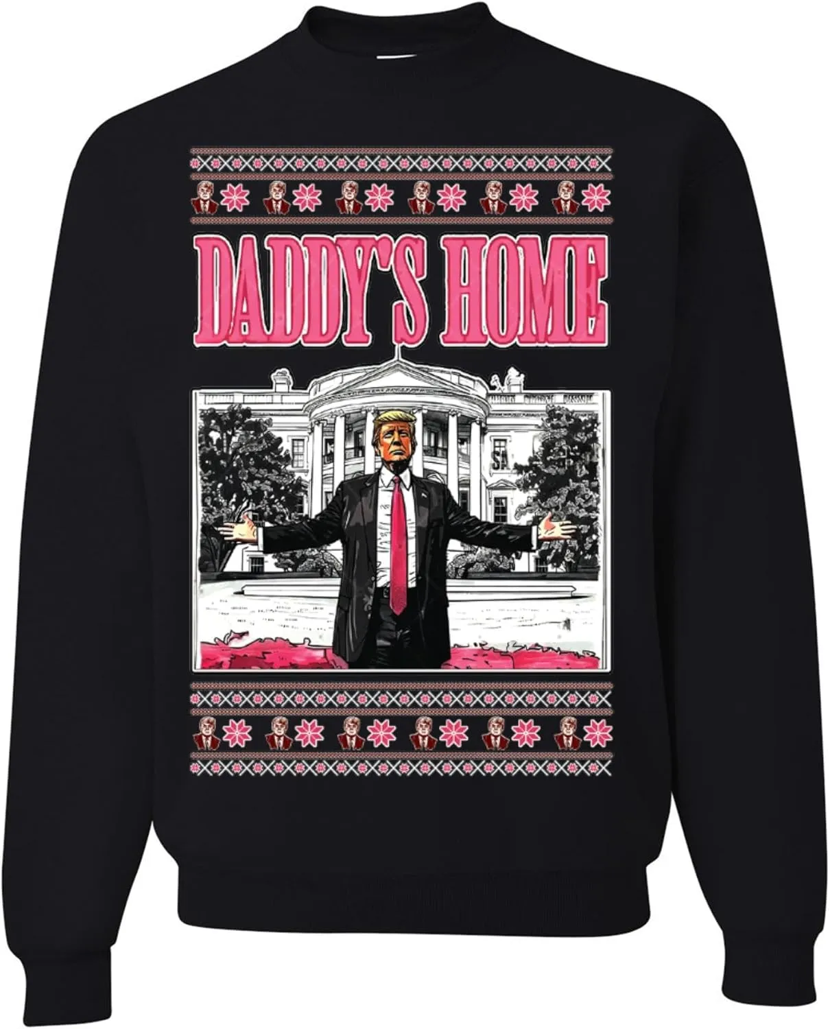 wild custom apparel Ugly Christmas Sweater 2024 COLLECTION Crew Neck Sweatshirt