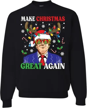 wild custom apparel Ugly Christmas Sweater 2024 COLLECTION Crew Neck Sweatshirt