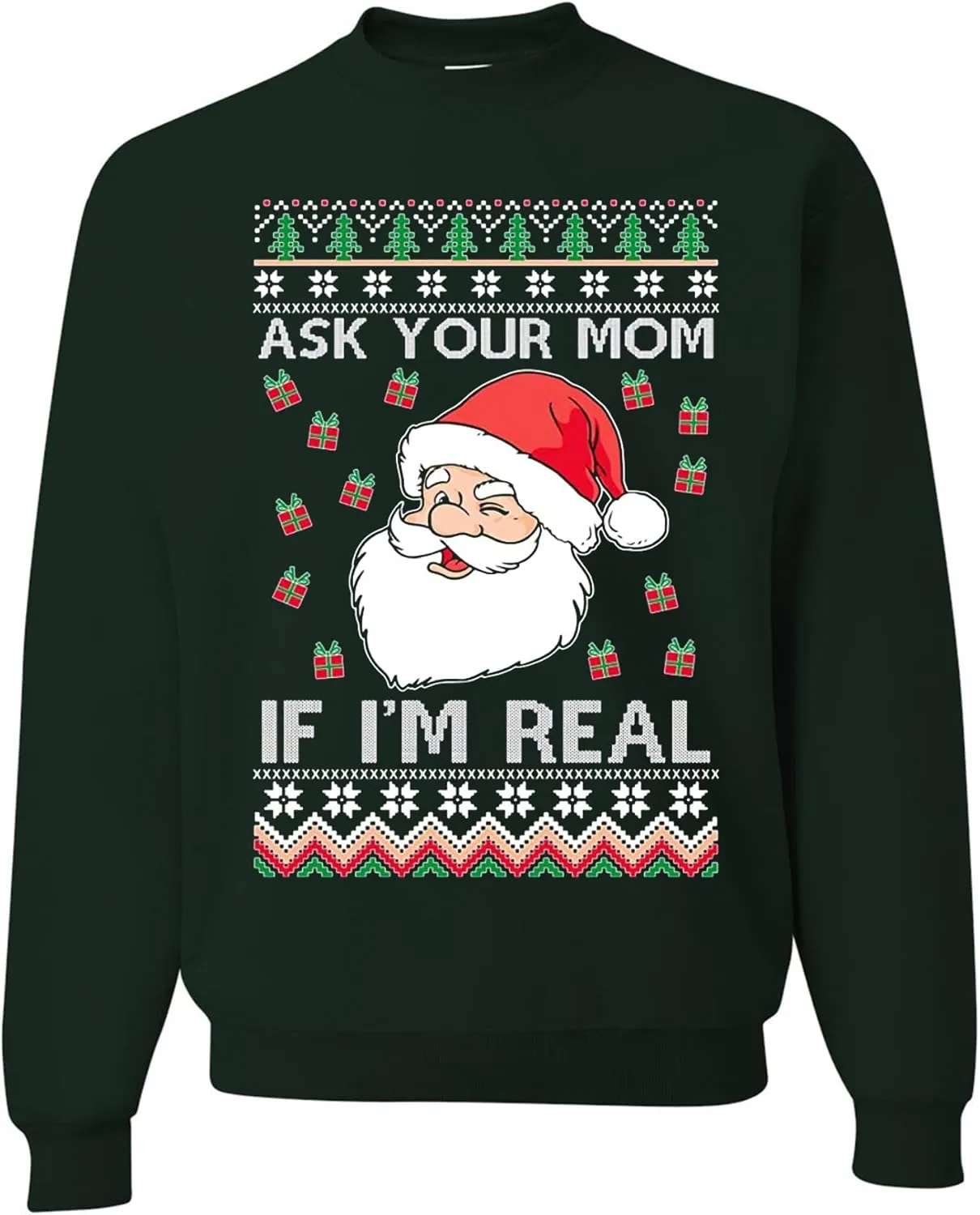 wild custom apparel Ugly Christmas Sweater TRENDING NEWEST COLLECTION 3 Crew Neck Sweatshirt