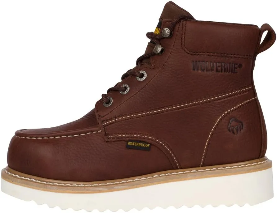 Wolverine Men's Moc Toe Steel Toe Boot