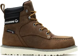 Wolverine Men's Trade Wedge Waterproof Steel Toe 6" Construction Boot