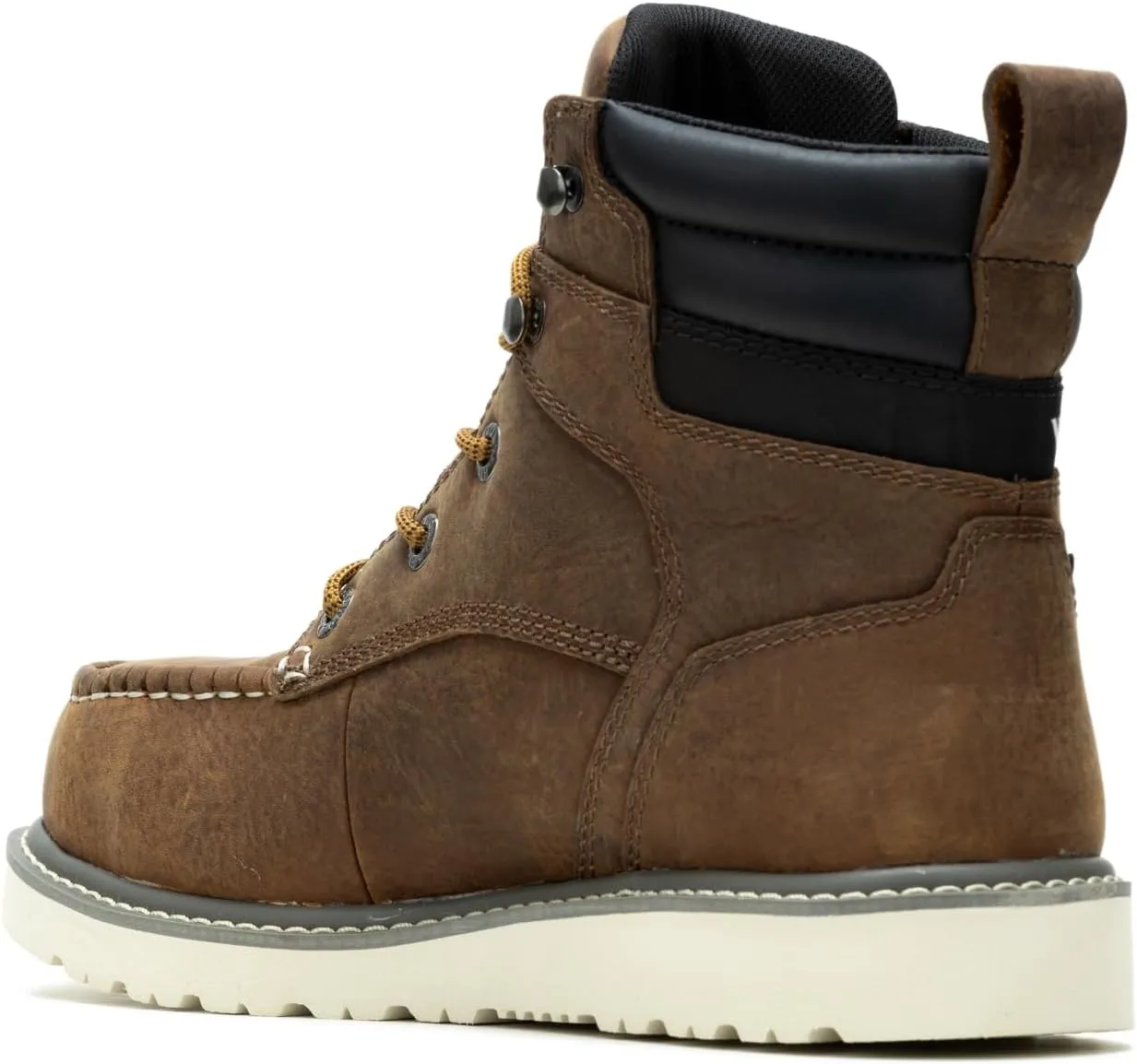 Wolverine Men's Trade Wedge Waterproof Steel Toe 6" Construction Boot