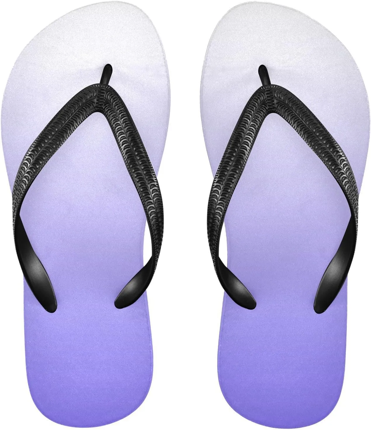 Women Beach Summer Casual Flip Flop Gradient BlueQuick Dry Sandals Slipper for Men Gradient Blue