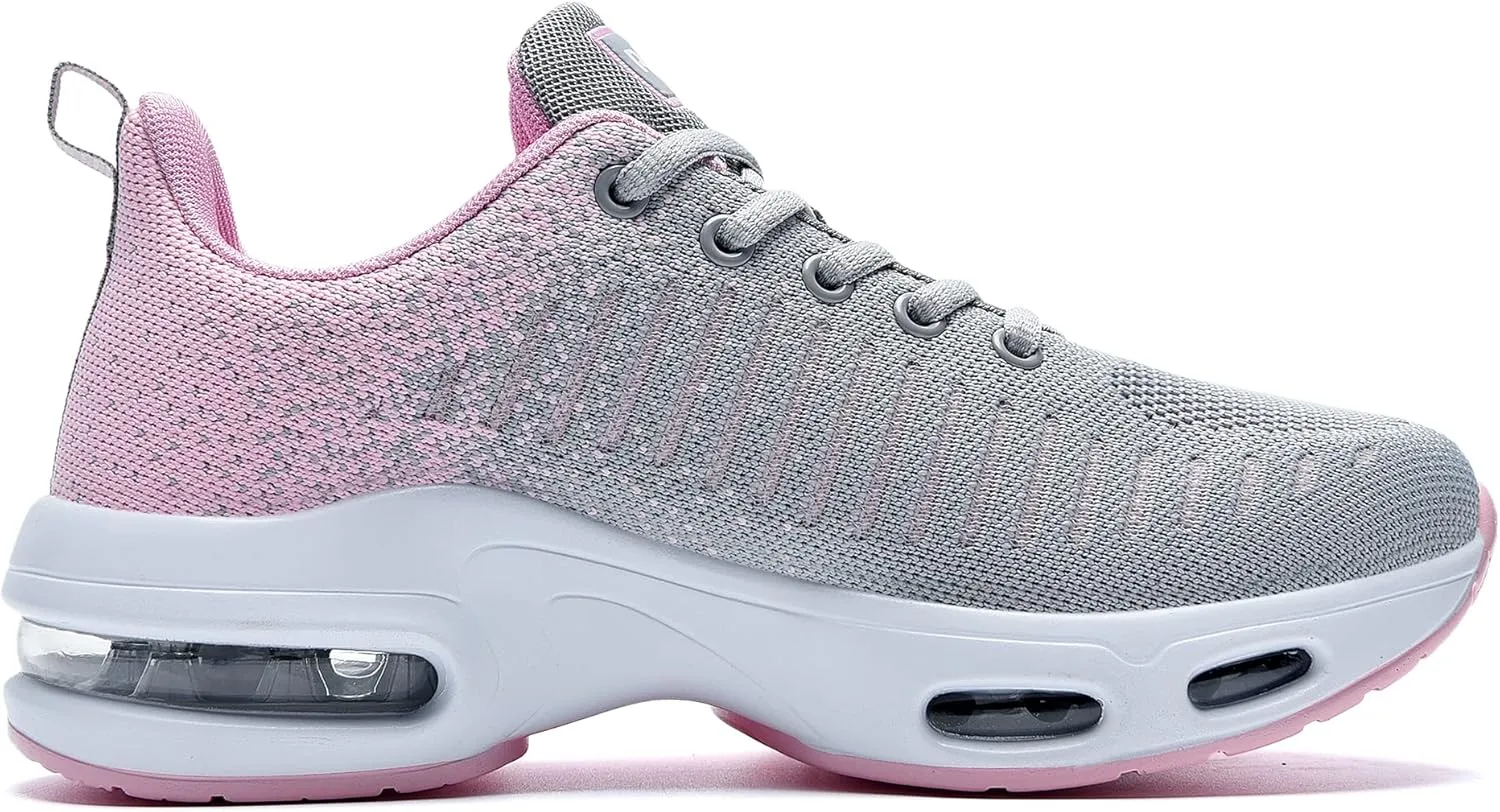 Women Running Sneakers Lightweight Walking Athletic Gym Sports Tennis Shoes