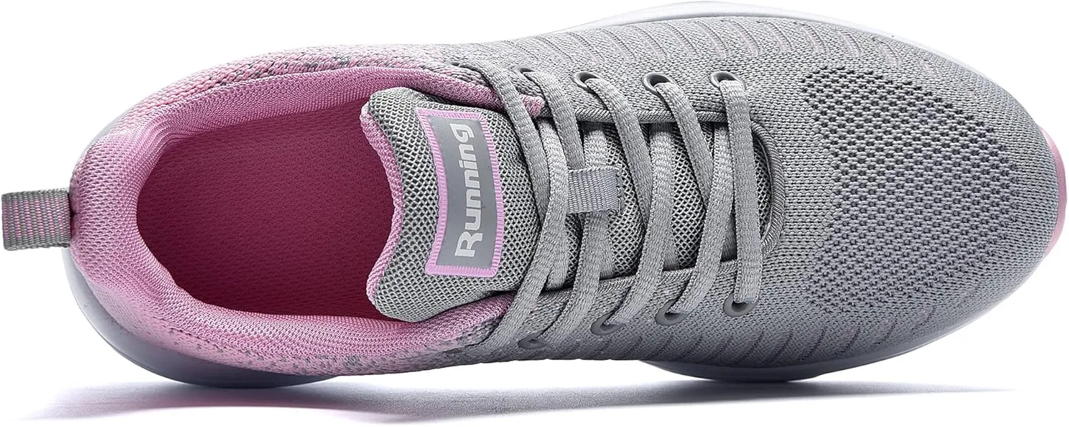 Women Running Sneakers Lightweight Walking Athletic Gym Sports Tennis Shoes