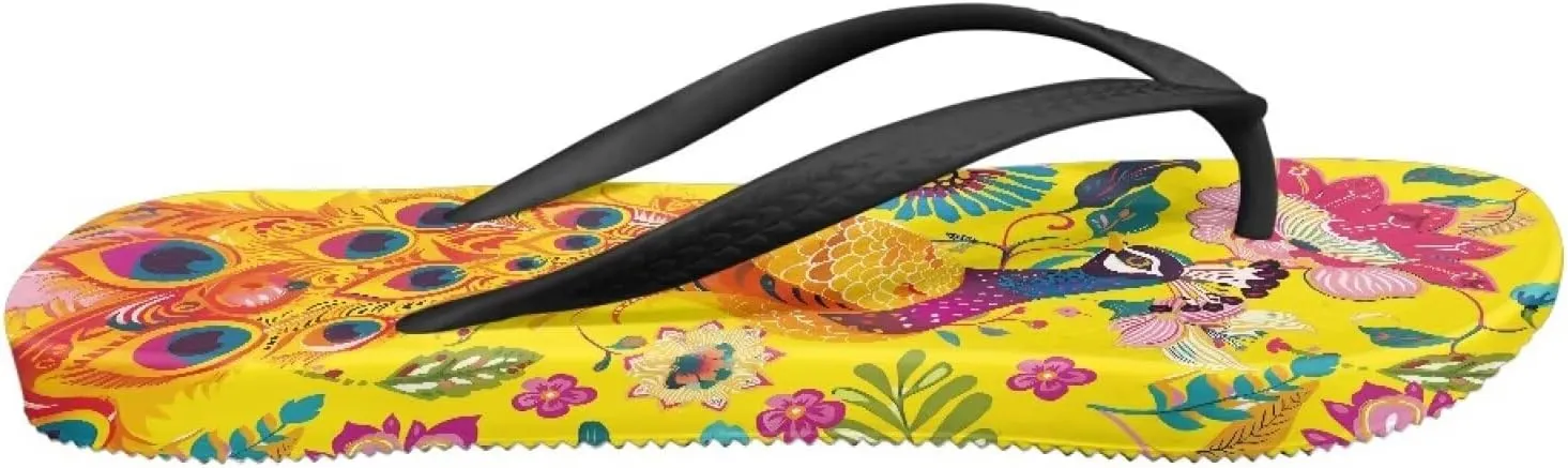 Women's Arch Support Flip Flops Beach House Cushioned Slides Fashion Cushion Quick Drying Sandals for Party Size 5.5-9.5 Black Sole