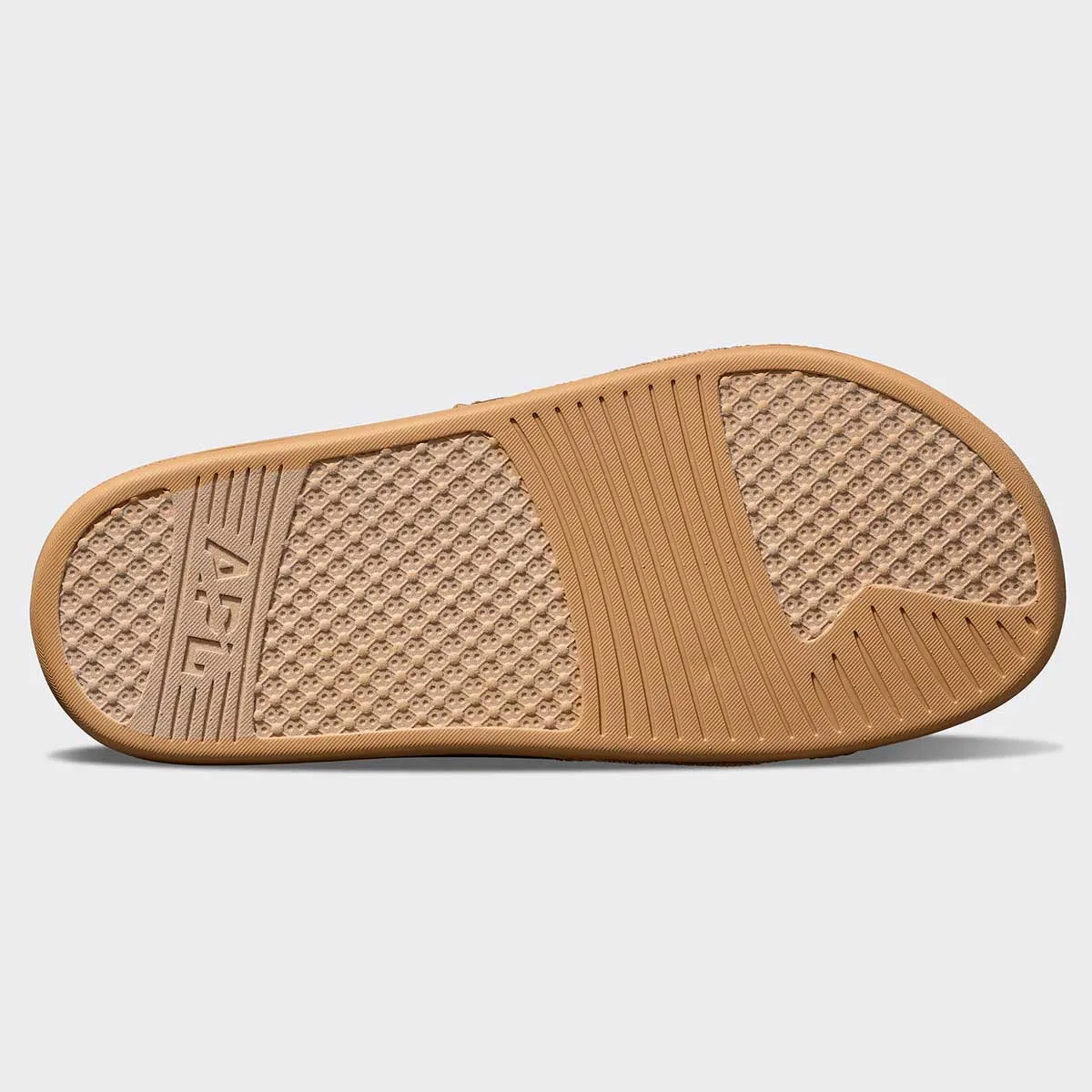 Women's | Big Logo TechLoom Slide | Tan / Pristine / Chocolate