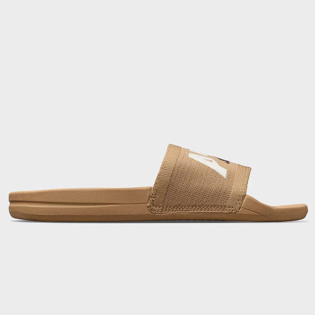 Women's | Big Logo TechLoom Slide | Tan / Pristine / Chocolate