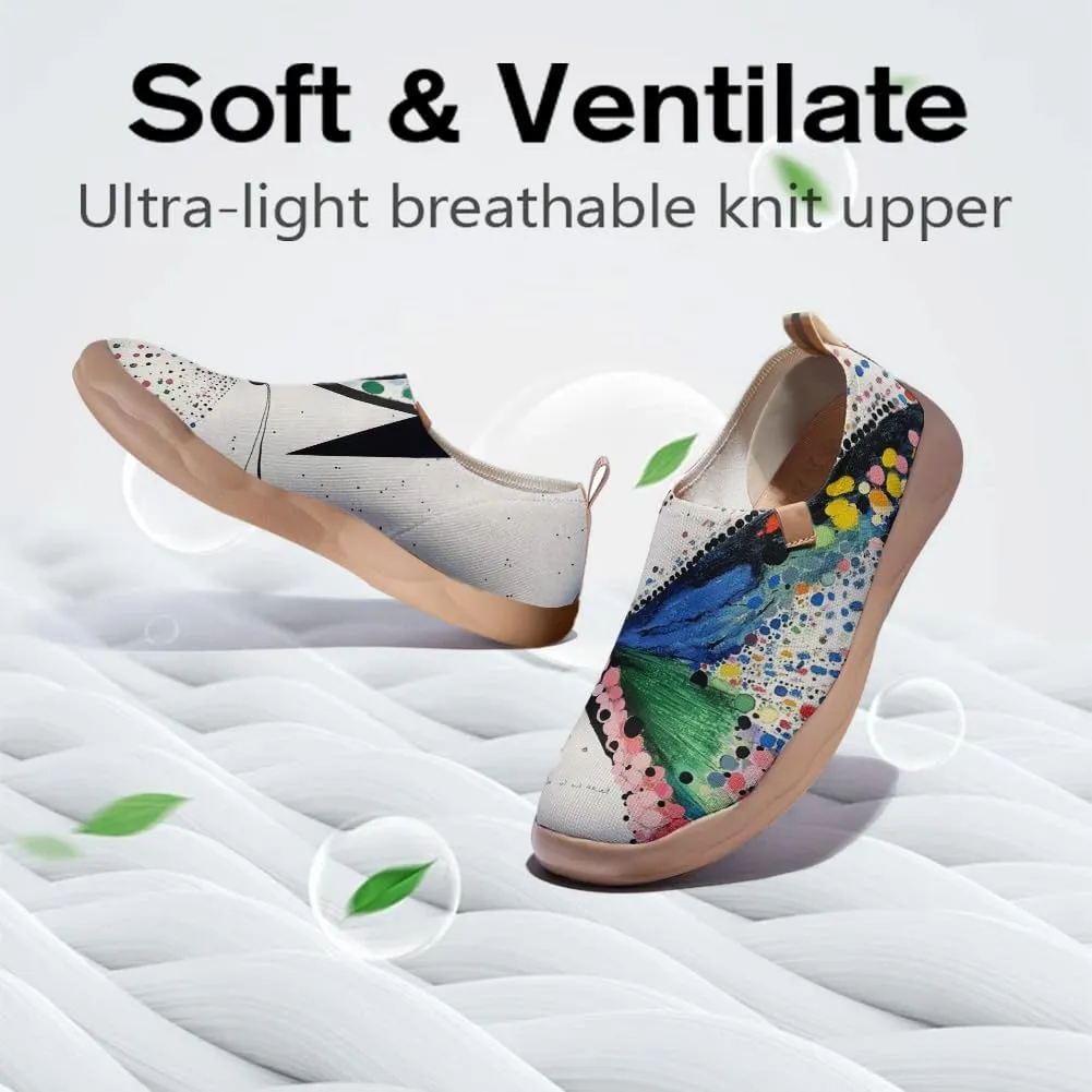 Women's Casual Art Travel Shoes, one Foot Casual Shoes, Comfortable, Lightweight and Fashionable