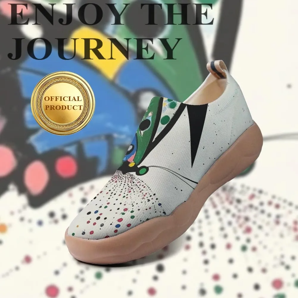 Women's Casual Art Travel Shoes, one Foot Casual Shoes, Comfortable, Lightweight and Fashionable
