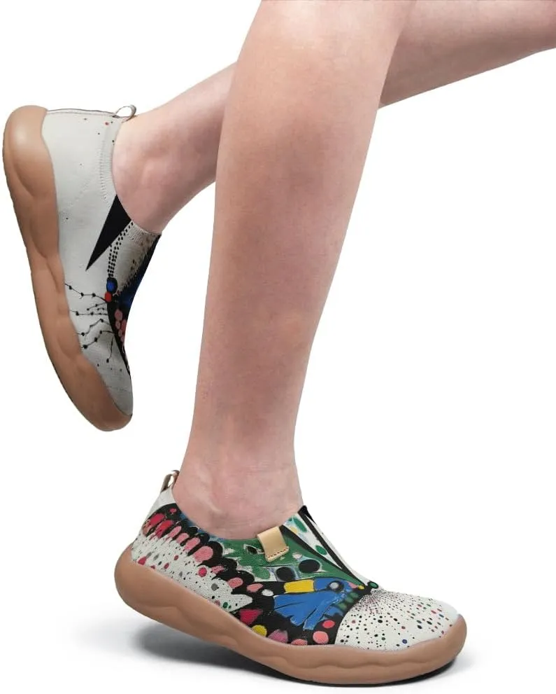 Women's Casual Art Travel Shoes, one Foot Casual Shoes, Comfortable, Lightweight and Fashionable