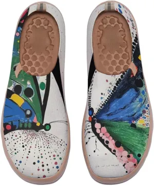 Women's Casual Art Travel Shoes, one Foot Casual Shoes, Comfortable, Lightweight and Fashionable