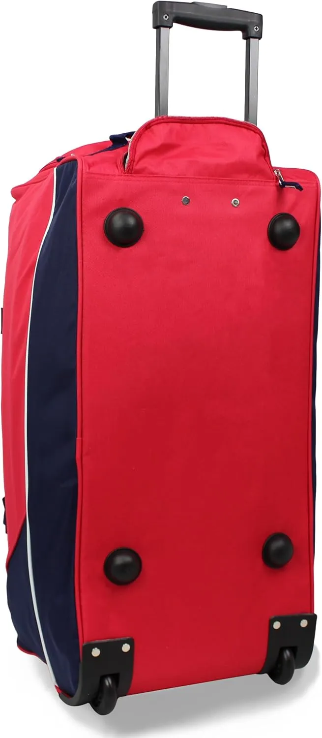 World Traveler Hipack Lightweight 28-inch Rolling Duffel Bag with Shoe Pocket
