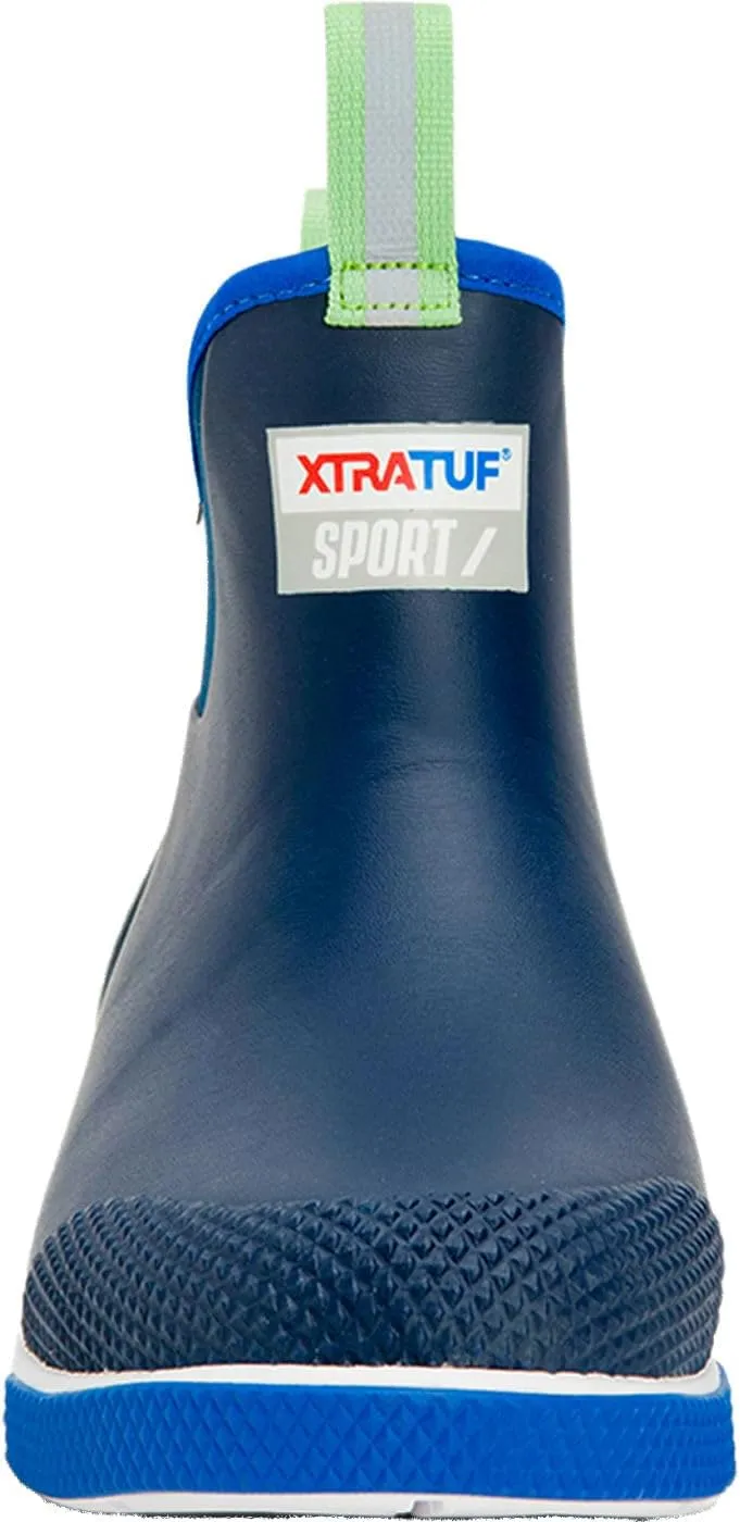 Xtratuf Men's 6 Inch Sport Ankle Deck Boot, Black