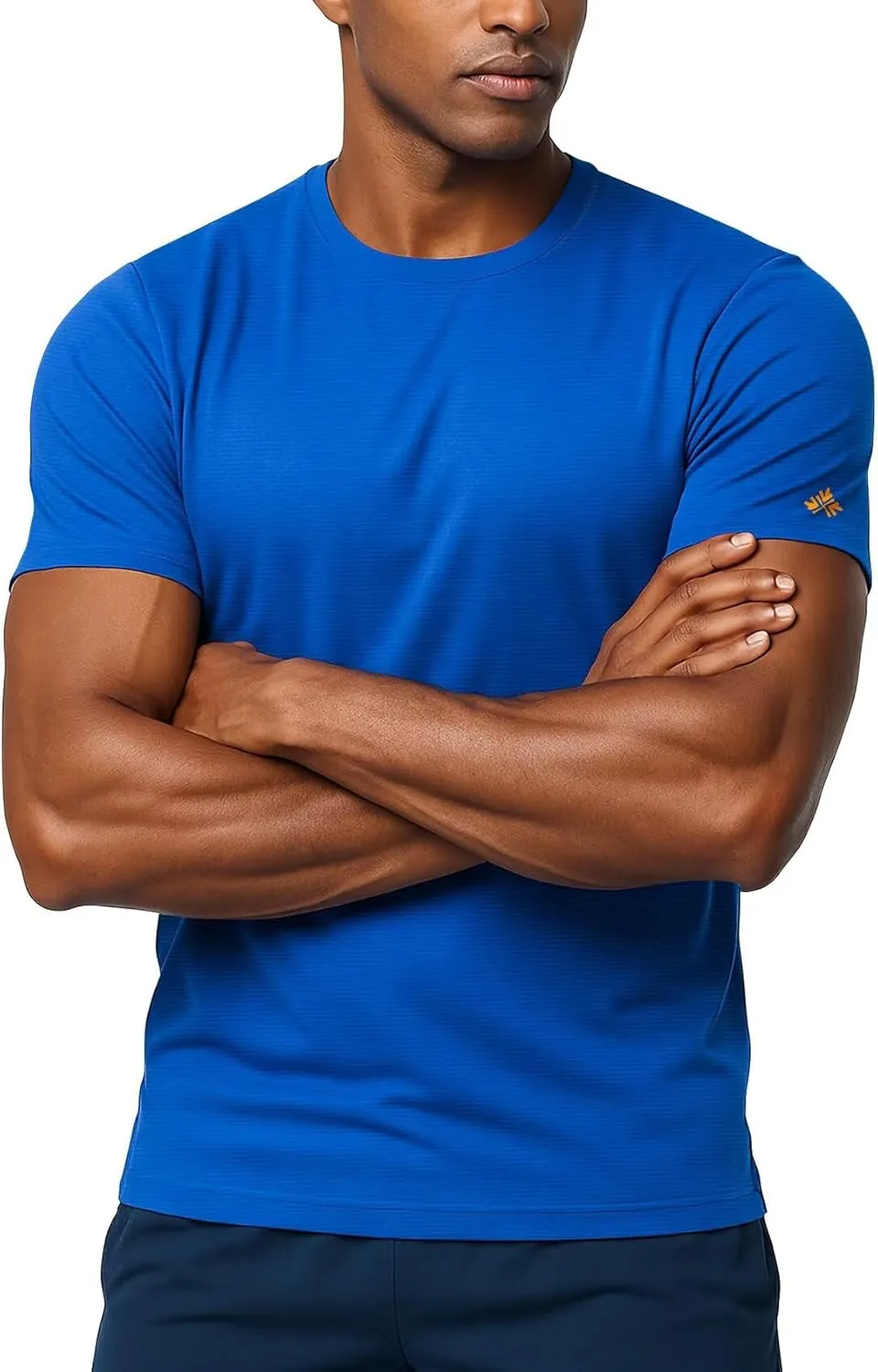 Zengjo Mens Running Shirts Quick Dry Lightweight Moisture Wicking Short Sleeve Gym Workout Athletic Tee